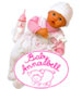 Annabell baby born barbie dockor
